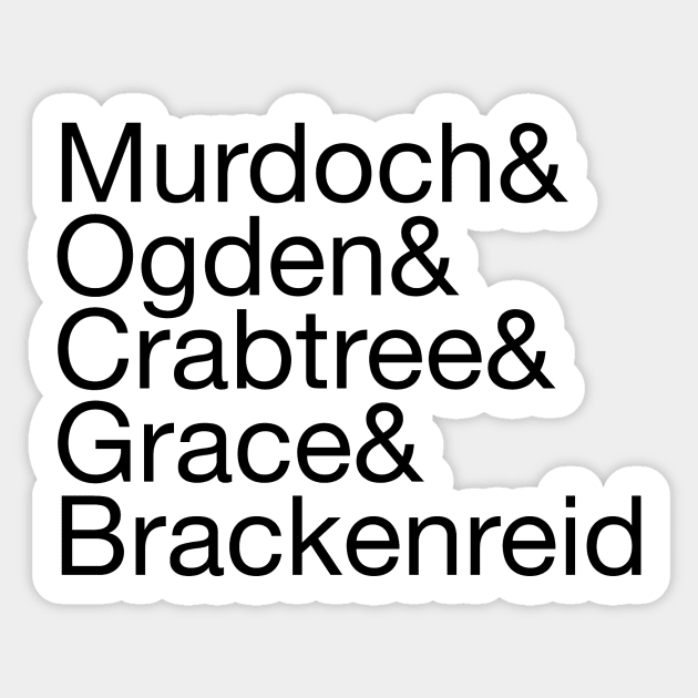 Murdoch Sticker by Aurormoon